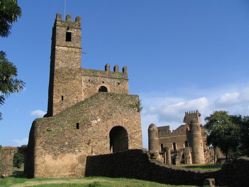 القلاع الاثرية في اثيوبيا Castillo-real-de-gonder
